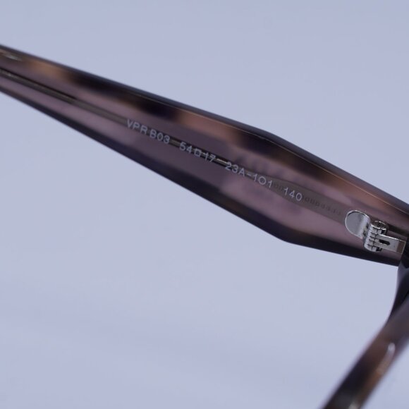 Prada PRB03V 23A1O1 Eyeglasses Havana Muave 54mm Square Frame - Picture 7 of 11